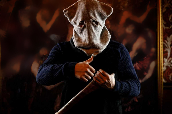 Фотография перформанса «Декоратор. Глава 2»